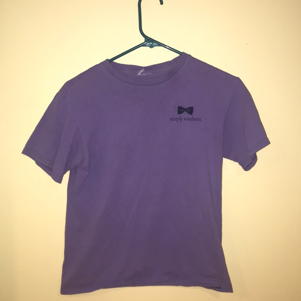 Women’s purple simply Southern Tee small